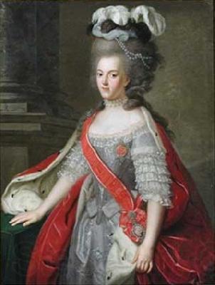 Benjamin Samuel Bolomey Portrait of Wilhelmina of Prussia (1751-1820), Princess of Orange